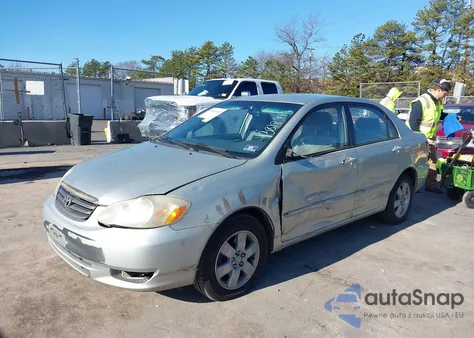 2003 Toyota Corolla Le из США, поврежденный, VIN JTDBR32E730040301